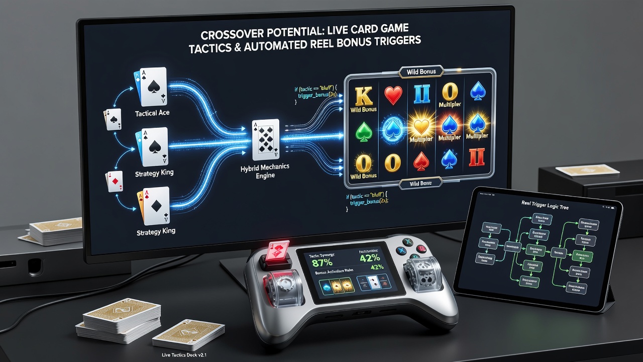 Detailed view of reel bonus trigger symbols next to card table probability indicators