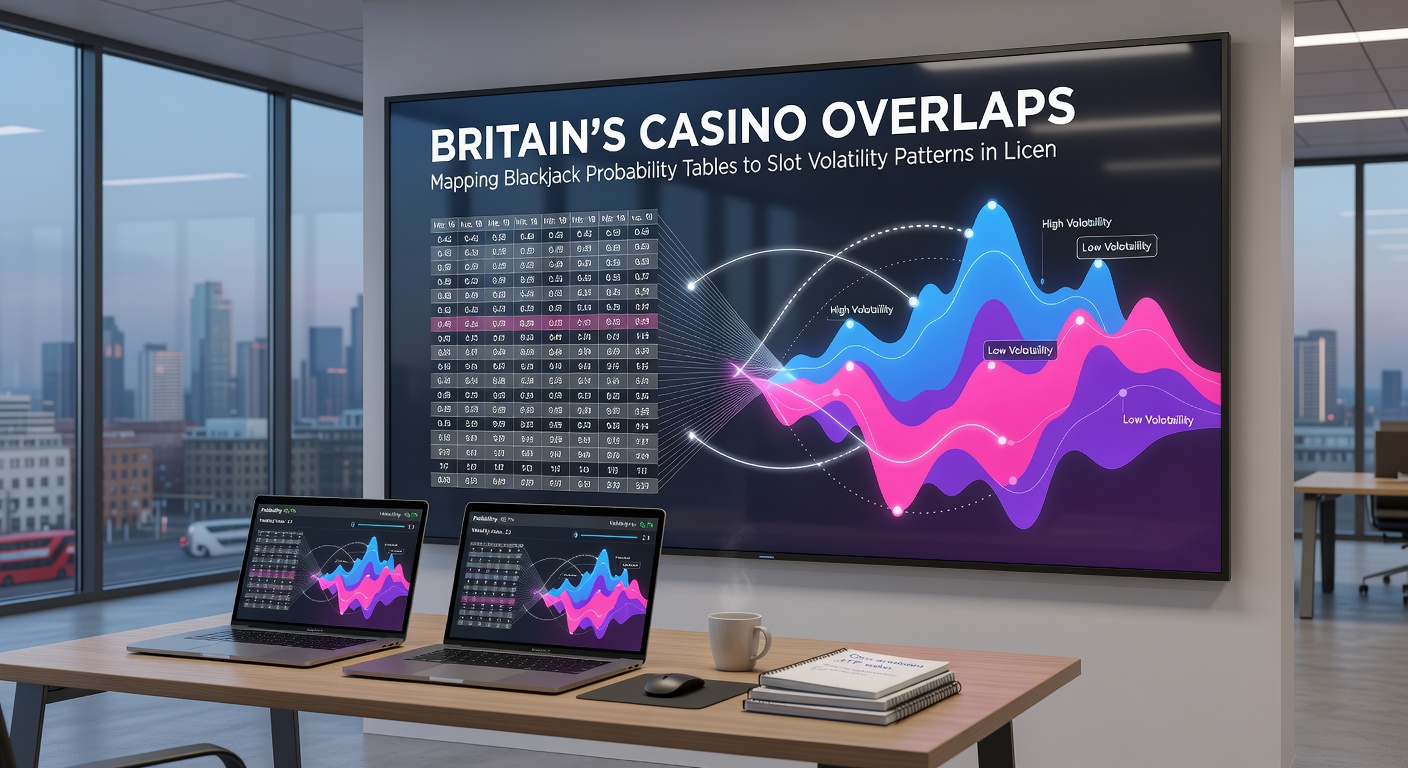 Detailed charts showing blackjack odds mapped to slot volatility levels within a British licensed mobile gaming environment