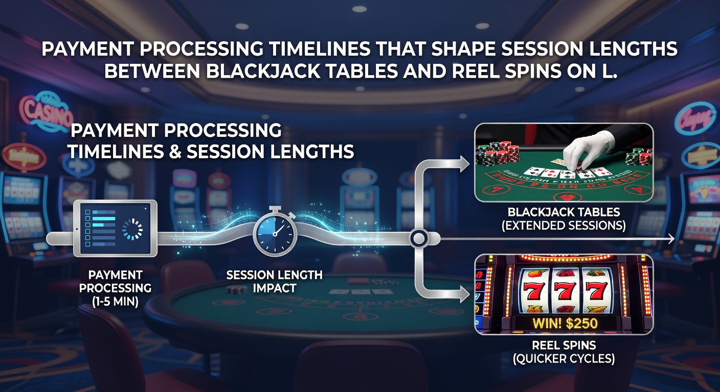 Transaction timelines shaping play duration between tables and slots